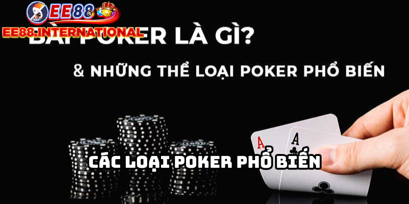 Các loại poker phổ biến